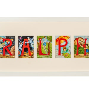 Children&#39;s Name Print - 5 Letters