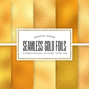 Metallic,Texture Papers Fall Foil Digital Paper Crumpled Foil Autumn Digital Paper Digital Paper Pack Digital Backgrounds Scrapbooking