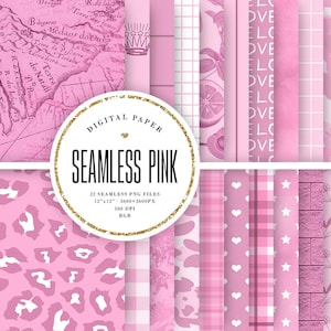 Kommerzielle Nutzung rosa nahtlose Muster, Rose-farbige digitales Papier, tileable Scrapbooking, Gepard Haut, Pastell Camo, Ziegelwand, Holz, Karte