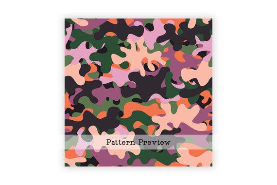 Camouflage Digital Paper, Fashion Camo Seamless Pattern, Green, Orange & Purple Military Background, Repeat File for Fabric Printing - Etsy Camouflage Digital Paper, Fashion Camo Seamless Pattern, Green, Orange & Purple Military Background, Repeat File for Fabric Printing - Etsy