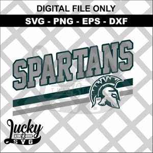 Arquivos digitais SVG dos Spartans