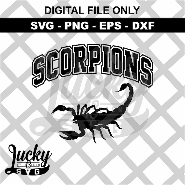 Scorpions SVG Digital files