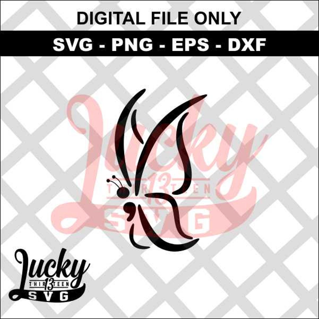 Semicolon Butterfly SVG Digital Files - Etsy