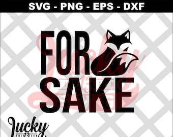 For Fox Sake digital files SVG