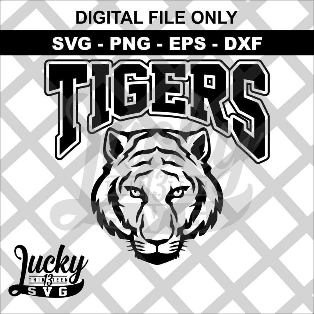 Tigers SVG Digital Files - Etsy