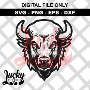 Buffalo Bison SVG Digital files