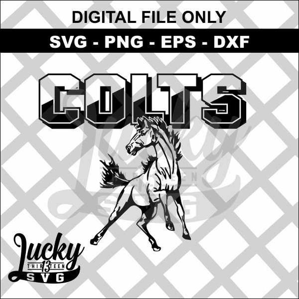 Colts jersey SVG Digital files