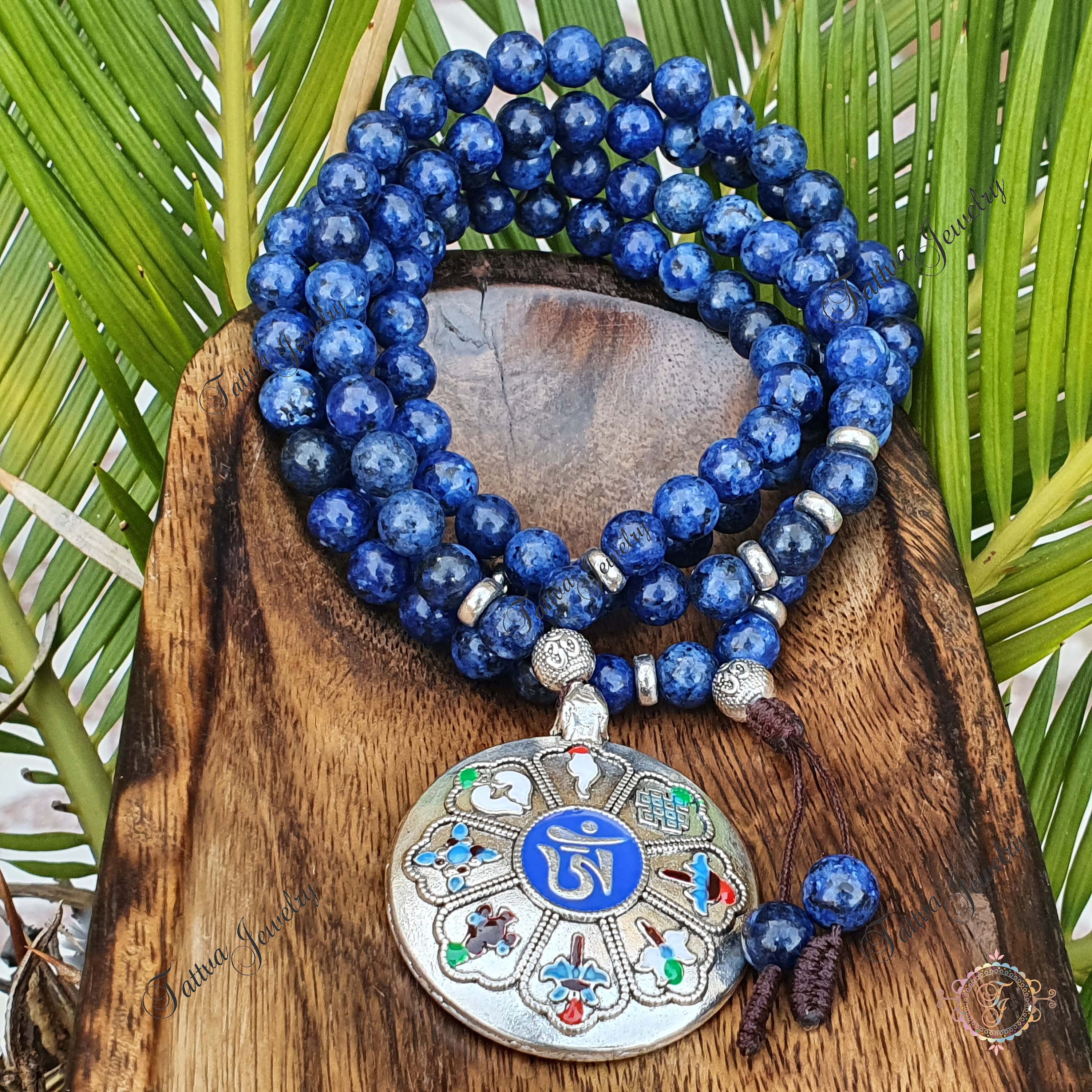 Lapis Mala Beads~JMALALAP