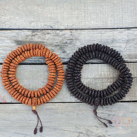 Unique Thin Cut 4 Mukhi, 5 Mukhi & 6 Mukhi Nepal Rudraksha Mala