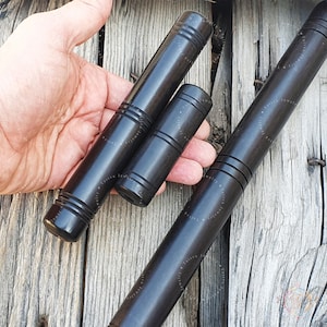 Handcrafted Ebony Karungali Stick: Puja Altar Decor, Meditation Tool