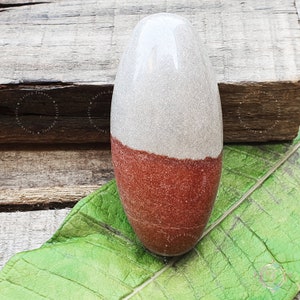 Shiva Lingam Stone 3&quot;, Healing Crystals, Palm Stone, Religious Gift- God Shiva, Healing Rocks , Sacred Stones from Narmada River India