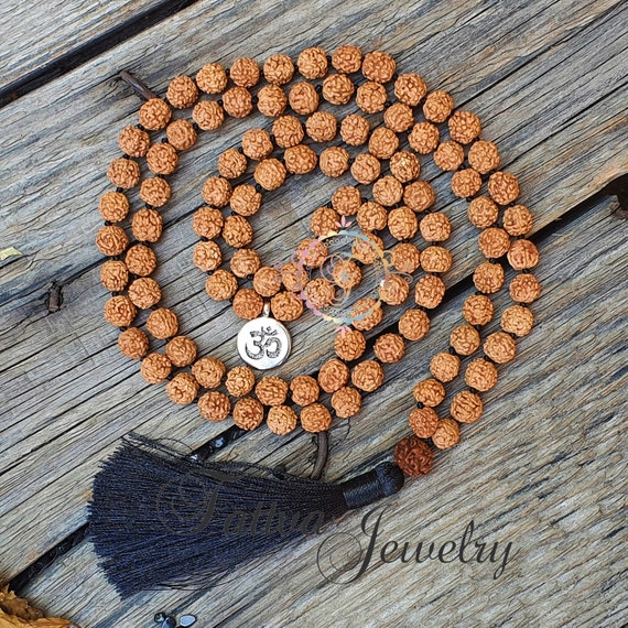 Rudraksha on sale seed necklace