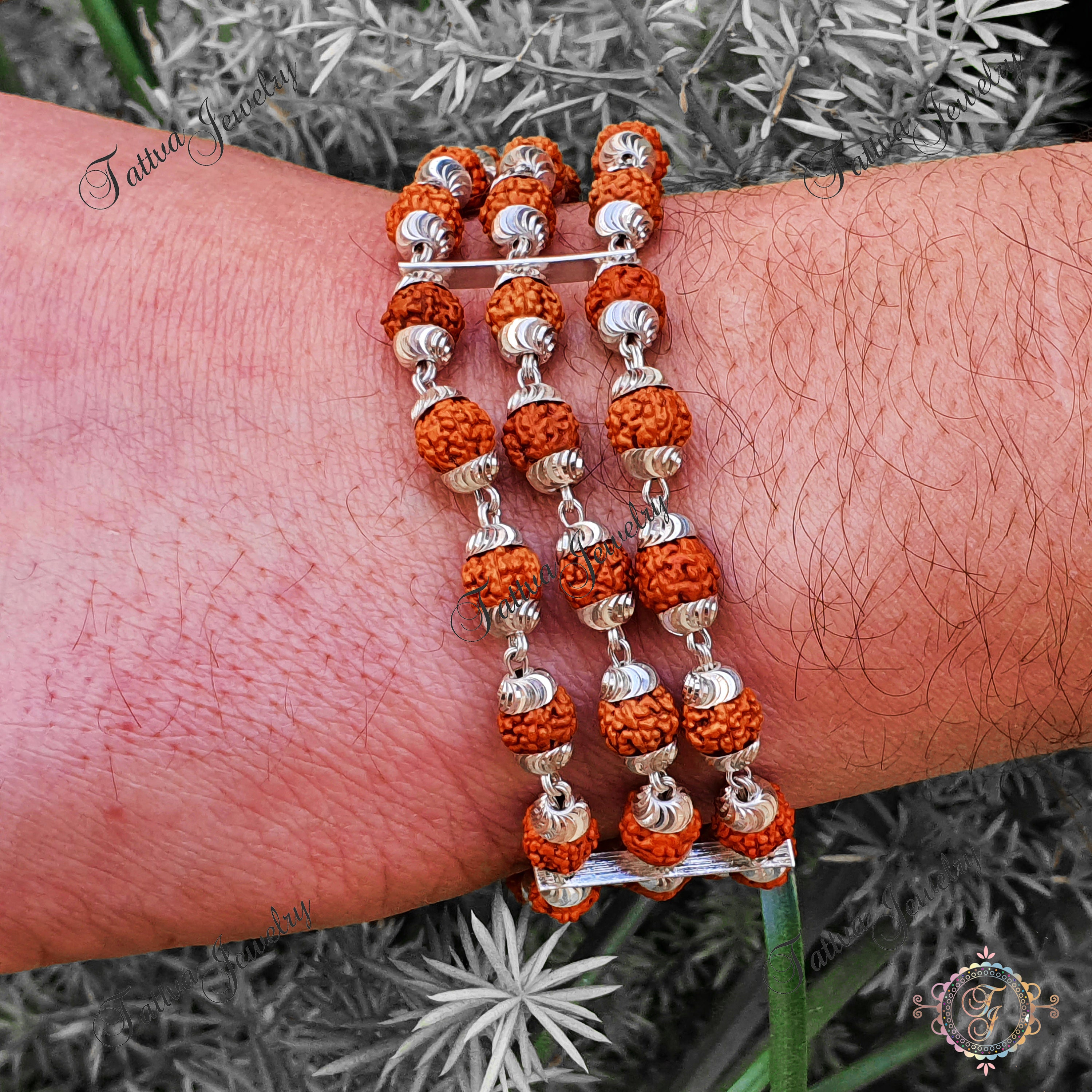 3 Mukhi Rudraksha Bracelet  Rudraksh Guru