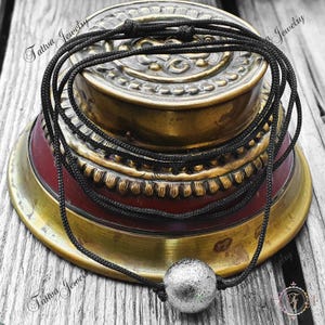 Parad Gutika Pendant: Mercury Silver Goli Necklace, Religious Gift