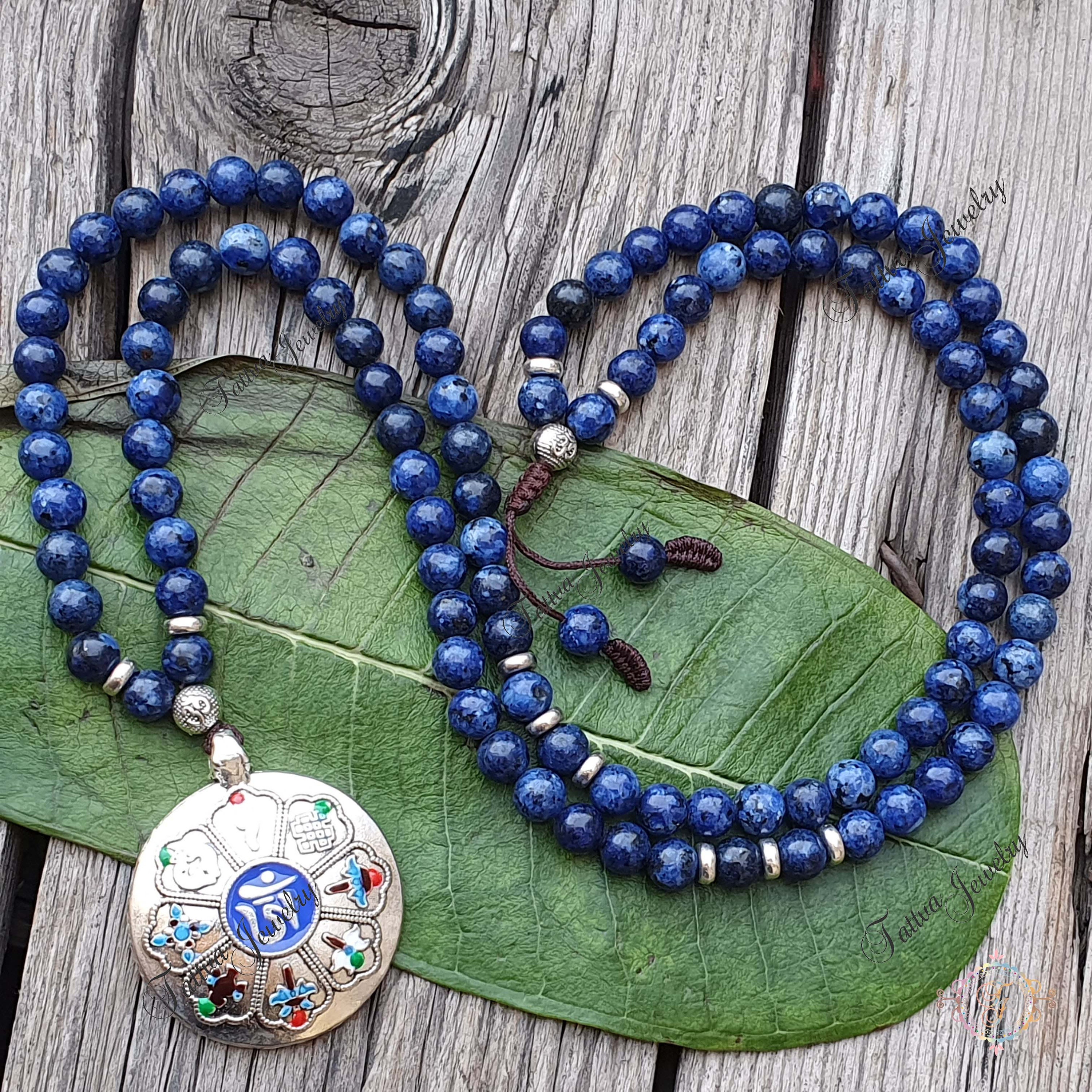 Lapis Mala Beads~JMALALAP