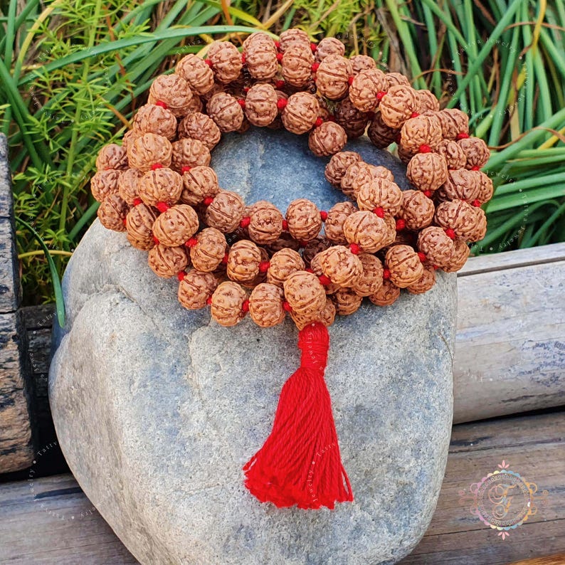 Pathri Rudraksh Pathri Rudraksha Chikna Mala 9mm – Original Certified Rudraksha Prayer ...