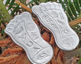 Parad Laxmi Charan Paduka: Sacred Hindu Wealth Symbol