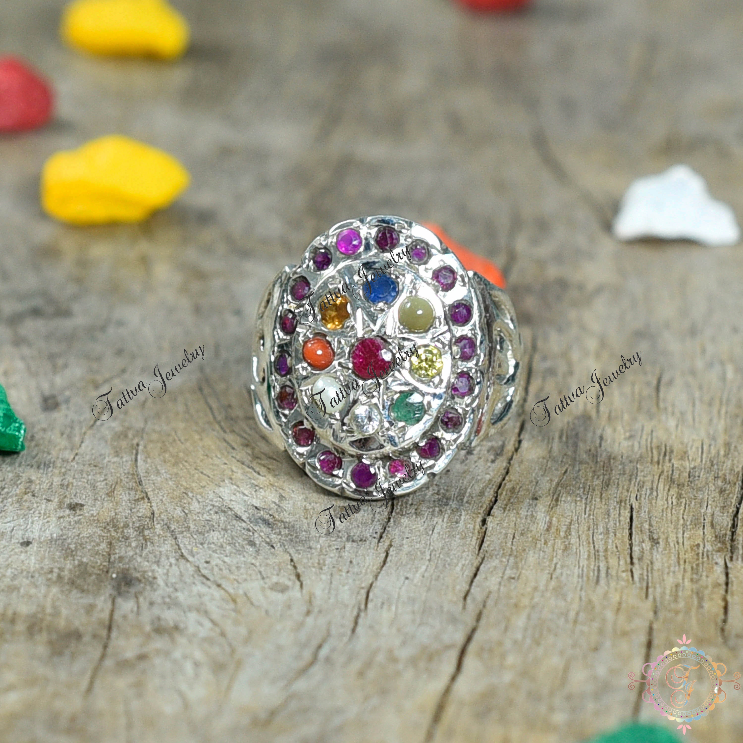 Divya Shakti Yellow Sapphire / Pukhraj Gemstone Panchadhatu Ring Natural  AAA Quality (Adjustable) – Ramneek Jewels
