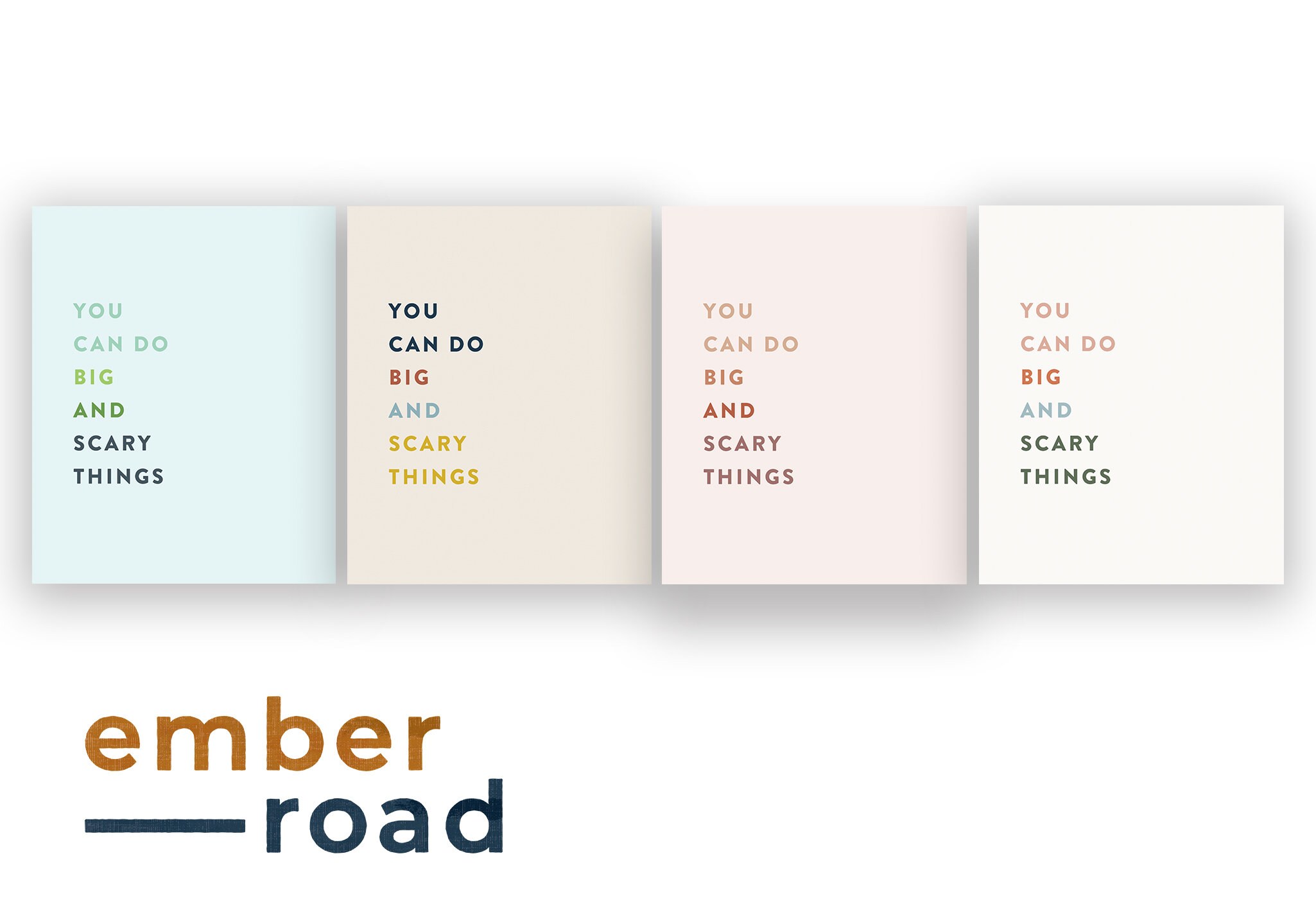 You Can Do Big Scary Things Inspiring Quotes Bestie Gift Etsy