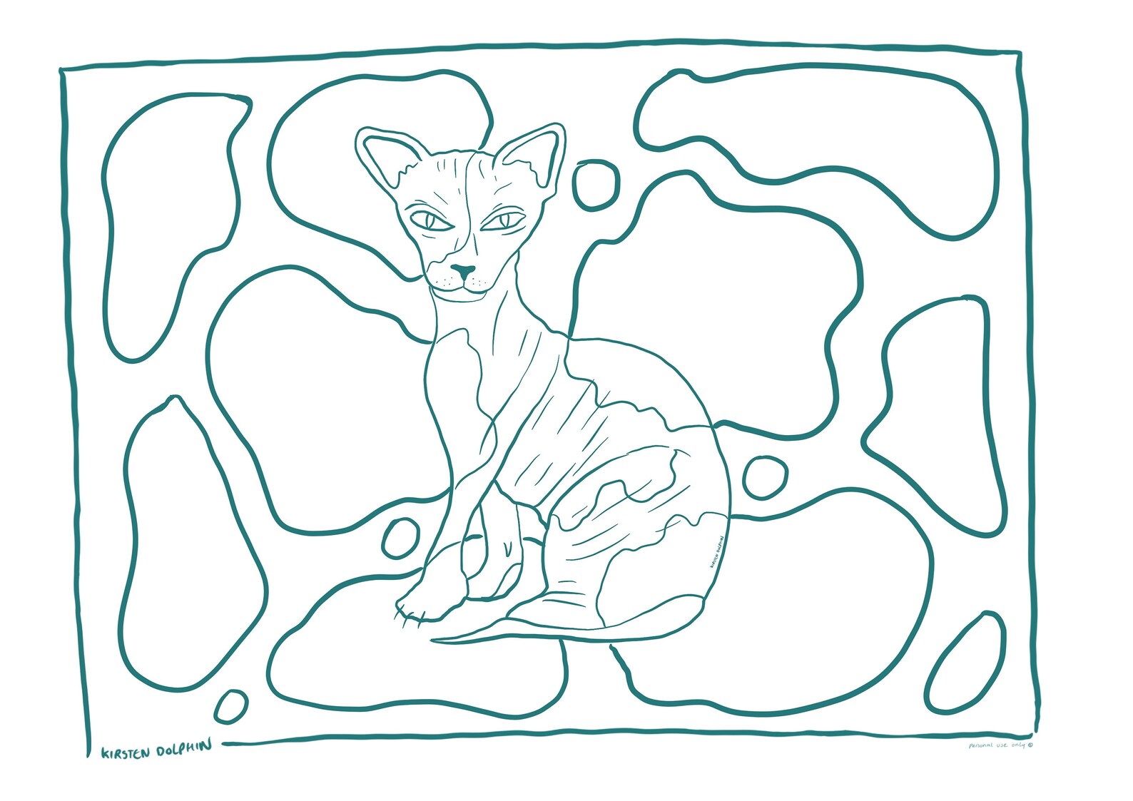 Printable animal colouring sheets Pack of 5 | Etsy