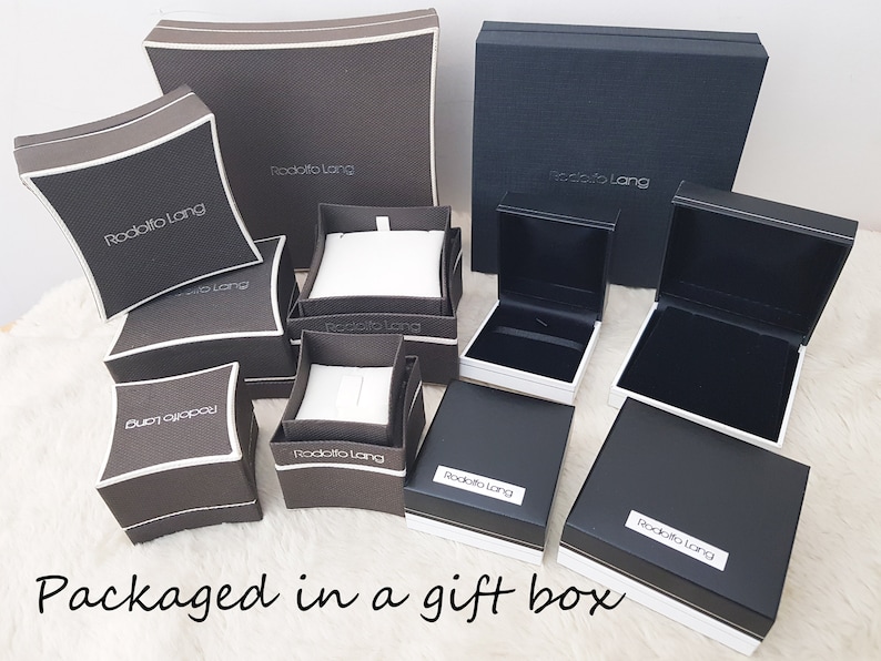 Necklace for Women Large Initial Necklace Large Letter in Silver With Gift Box Gifts For Woman Personalized S. UK Handmade