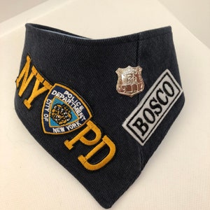Bandana NYPD pour chien image 3
