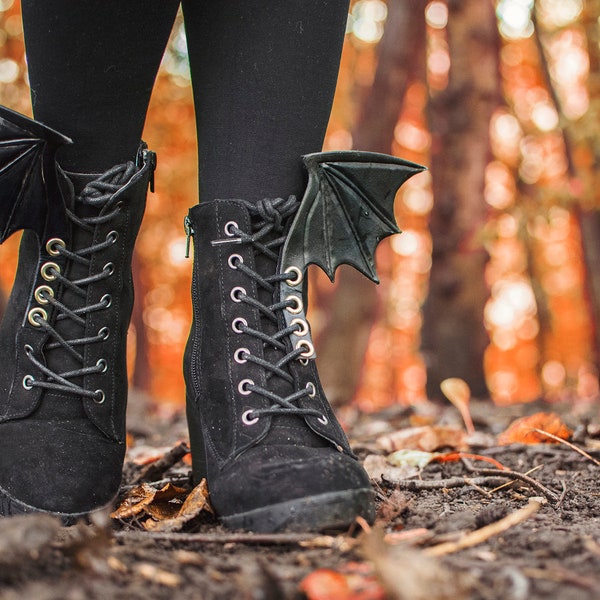 Small Batwings - Shoe wings - Halloween - Costume - Accessory - Gothic