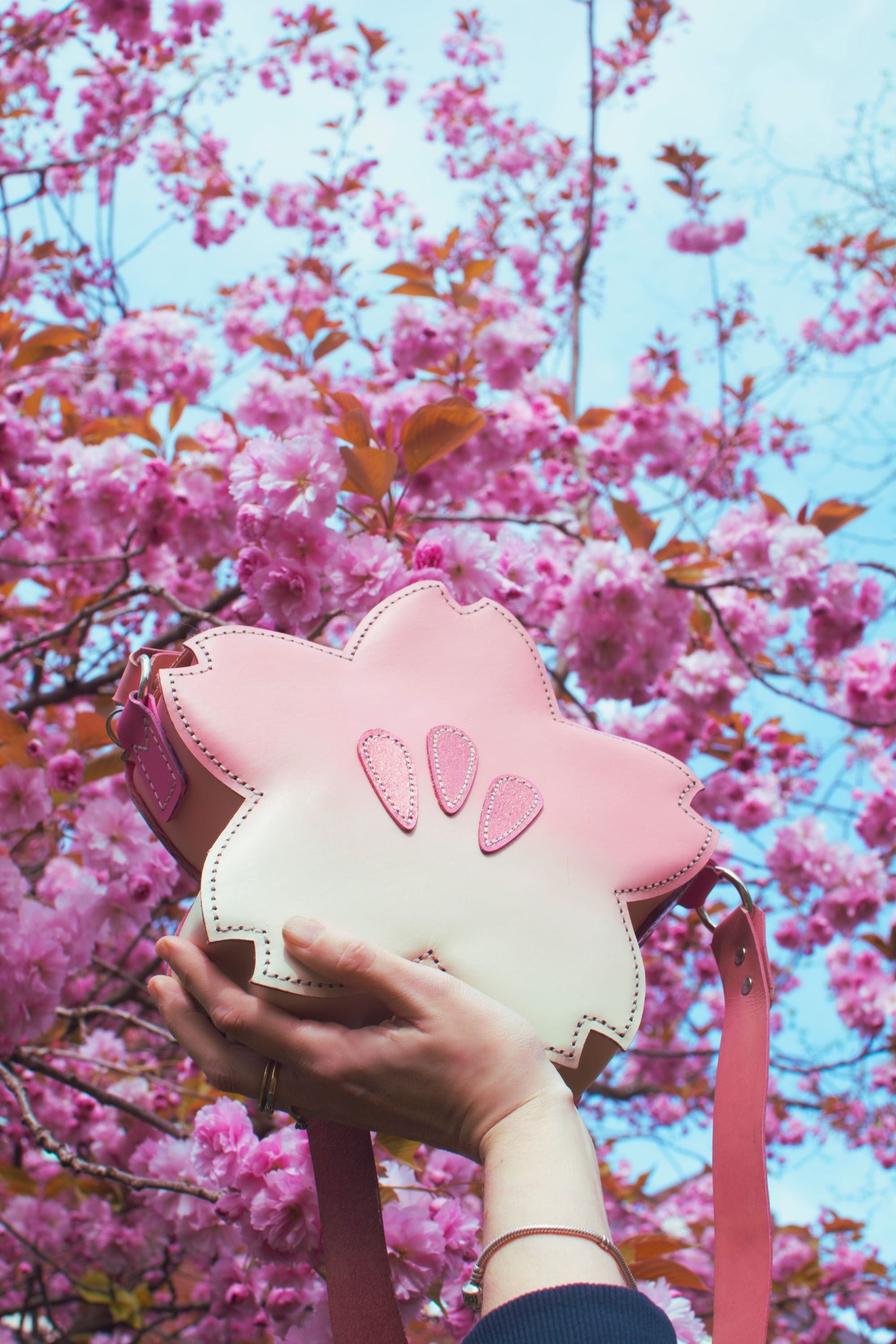 Cherry Blossom Shaped Purse