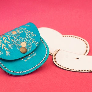 Mini Purse Leathercraft Kit - Coin Purse - Crafts - DIY - Leatherwork