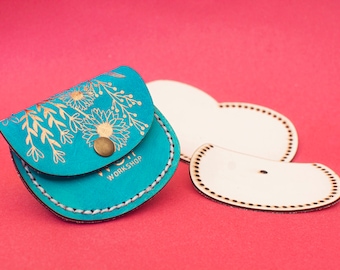 Mini Purse Leathercraft Kit - Coin Purse - Crafts - DIY - Leatherwork
