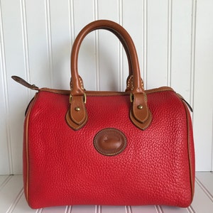 Vintage Dooney & Bourke Pre-Tag Speedy Satchel