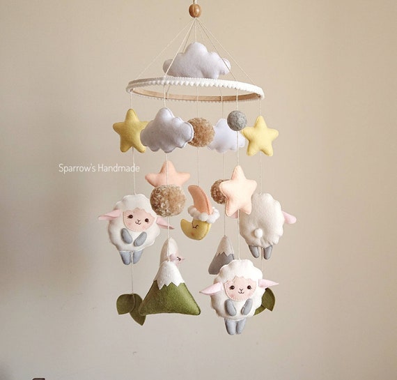 mountain baby mobile