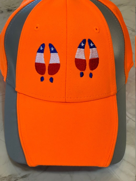 Deer Hunting Baseball Hat Hunter Orange 