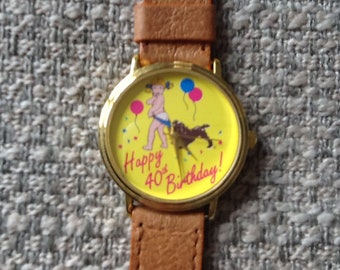 Coppertone Happy 40th Birthday Commemorative Watch