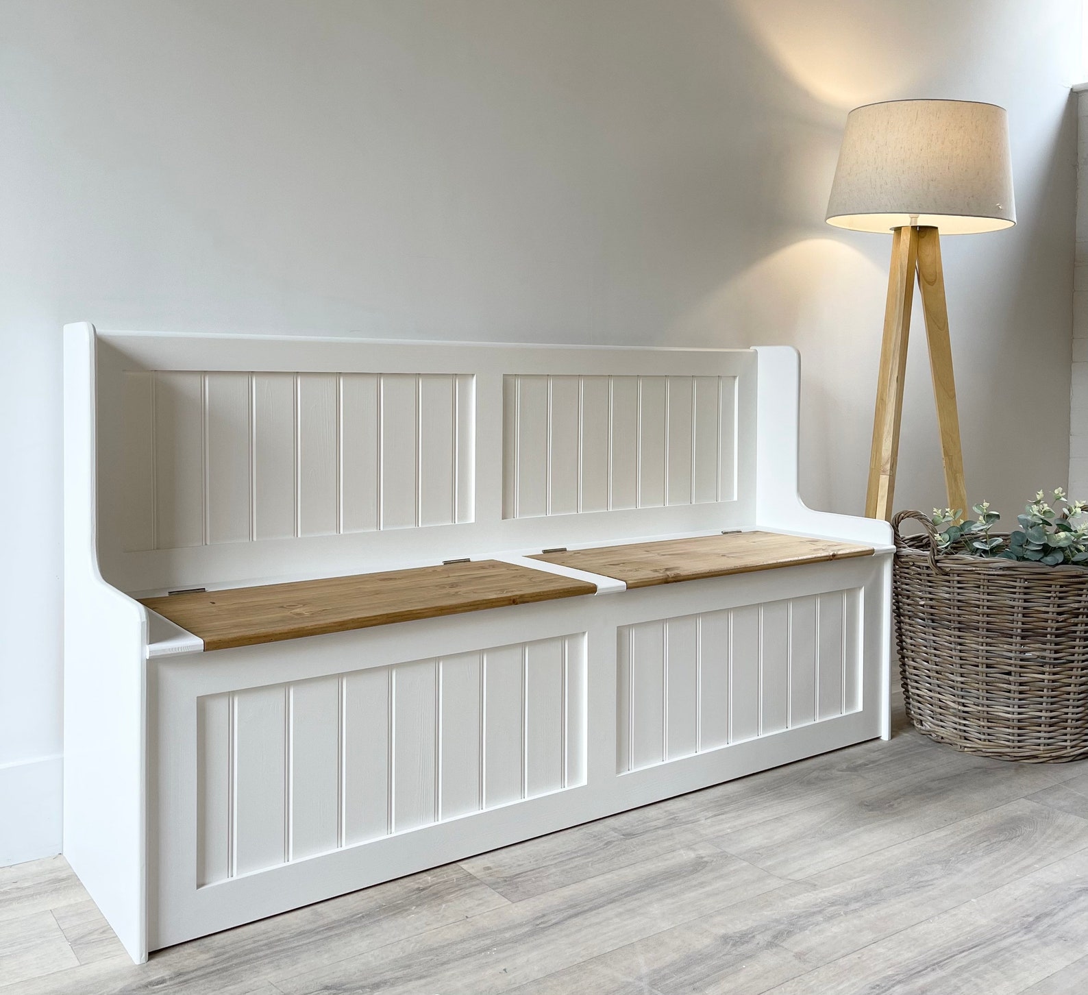 HALL STORAGE BENCH Etsy