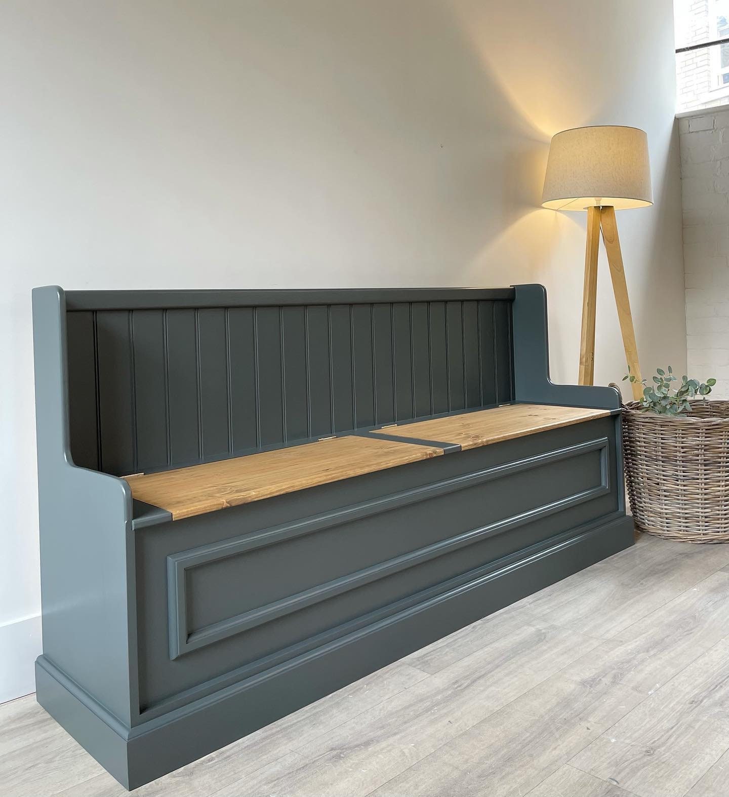 Hall Storage Bench Shoe Storage Bench Dining Bench Monks Etsy UK