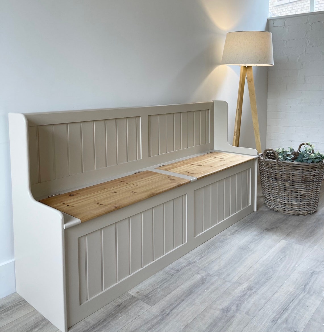 HALL STORAGE BENCH Etsy