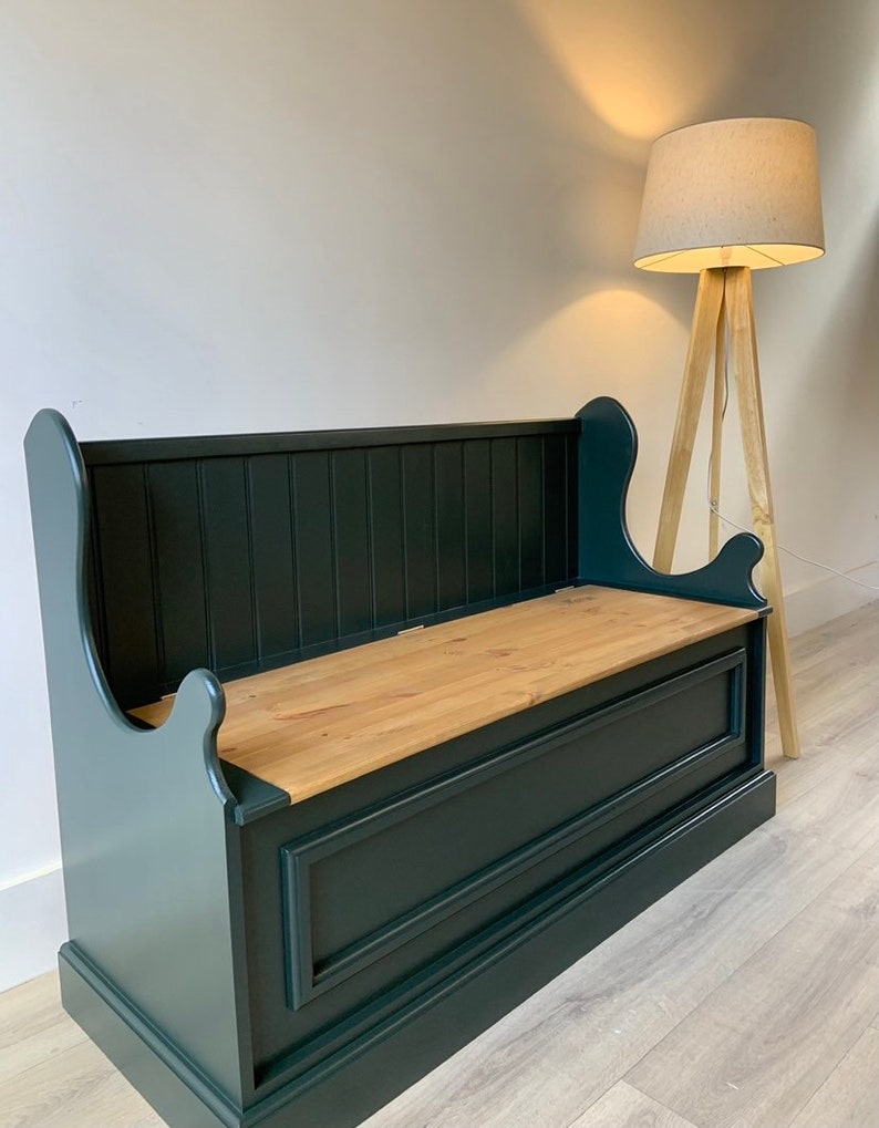 Hall Shoe Storage Bench Monks Bench Boot Room Furniture Etsy UK