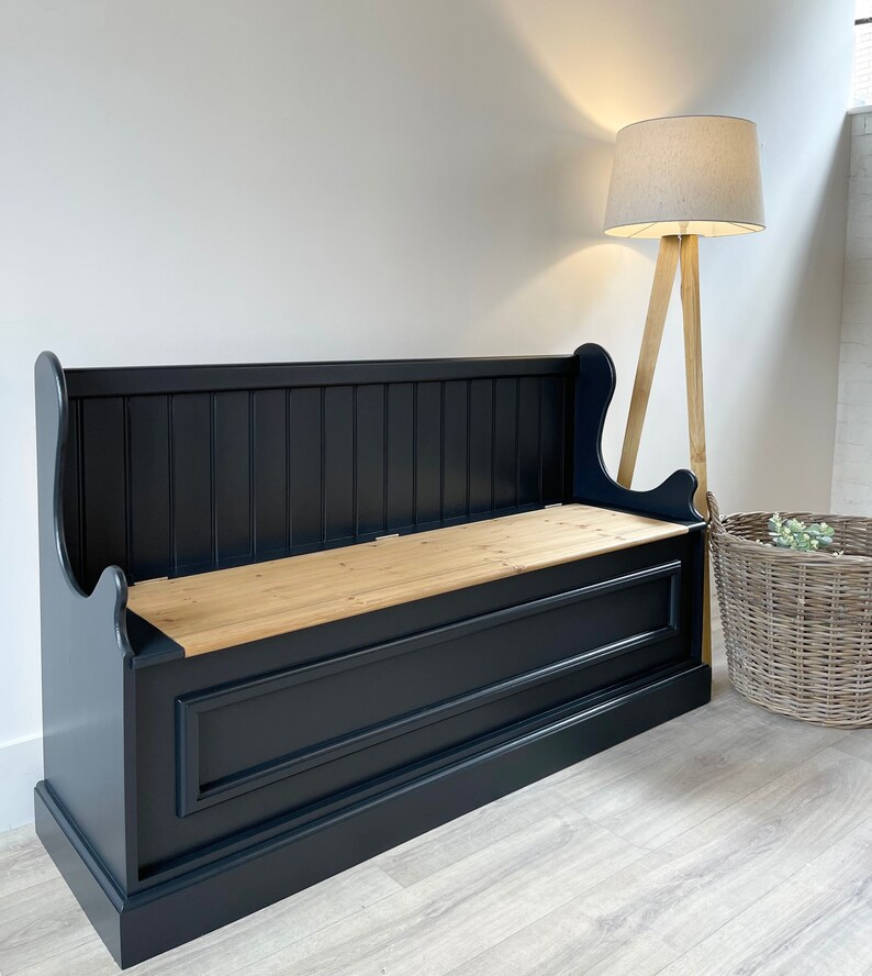 Hall Shoe Storage Bench Monks Bench Boot Room Furniture Etsy UK