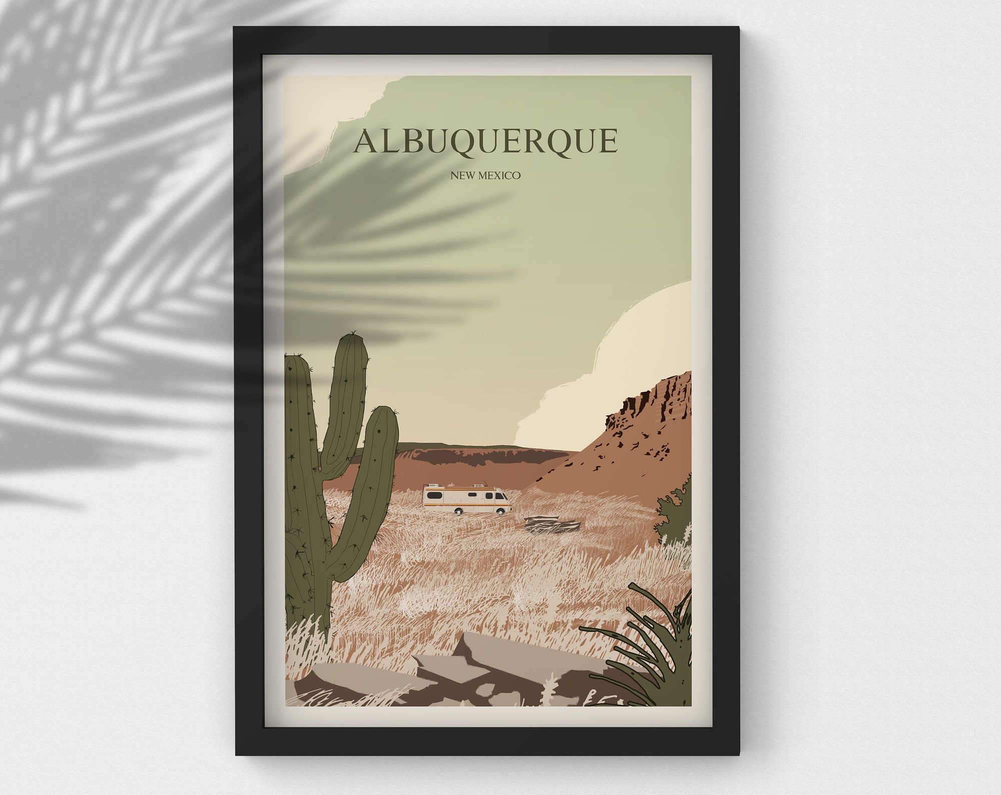 Breaking Bad Poster, Albuquerque New Mexico Poster