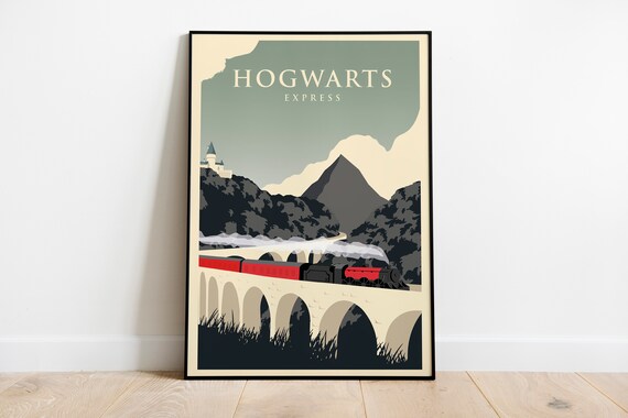 Poster Hogwarts – Poster vintage