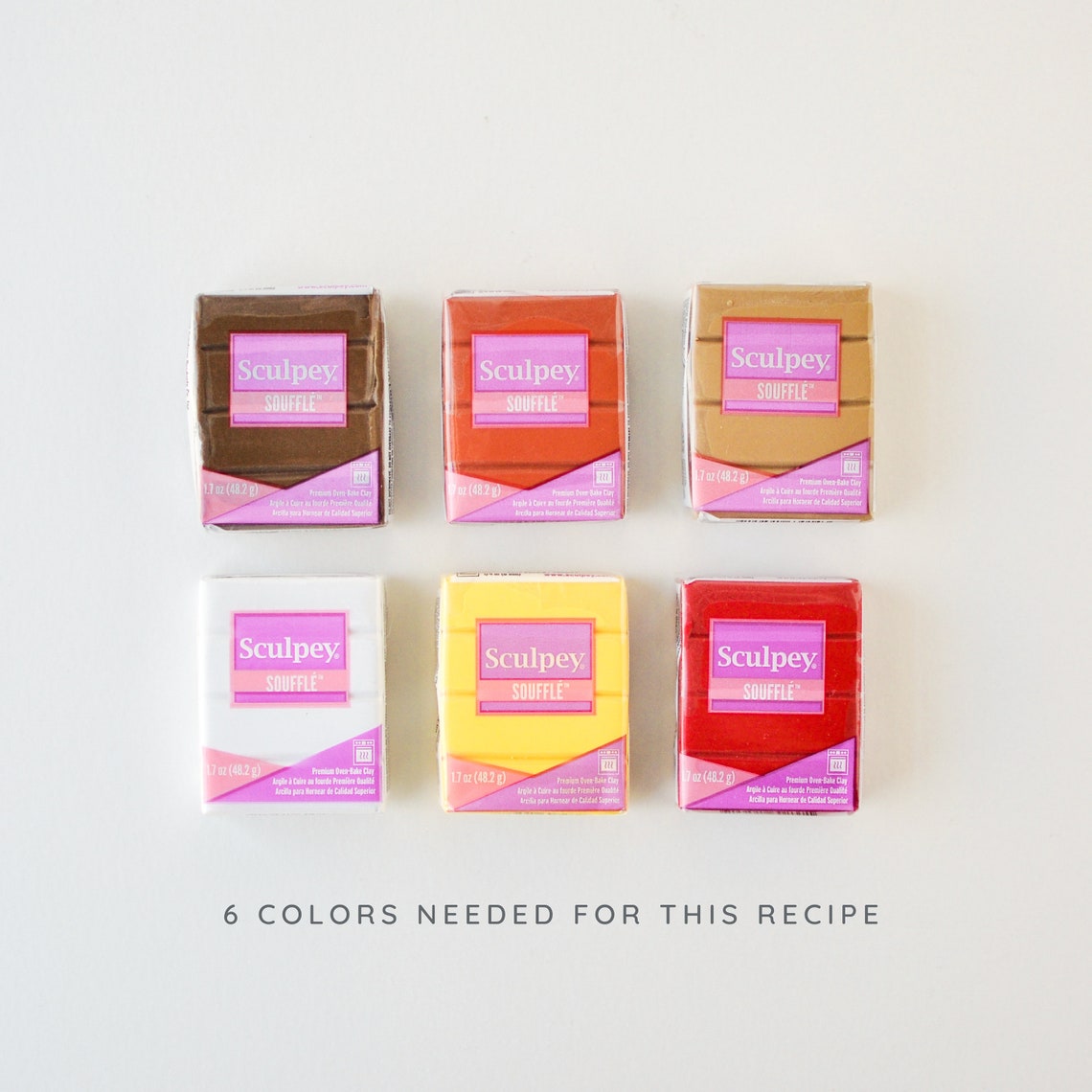 Polymer Clay Color Recipe Southwest Terracotta Polymer Etsy