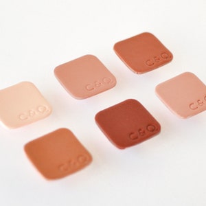 Polymer Clay Color Recipe Southwest Terracotta Polymer Clay Color Guide Sculpey Clay Color Mixing Digital download Spring Palette image 3