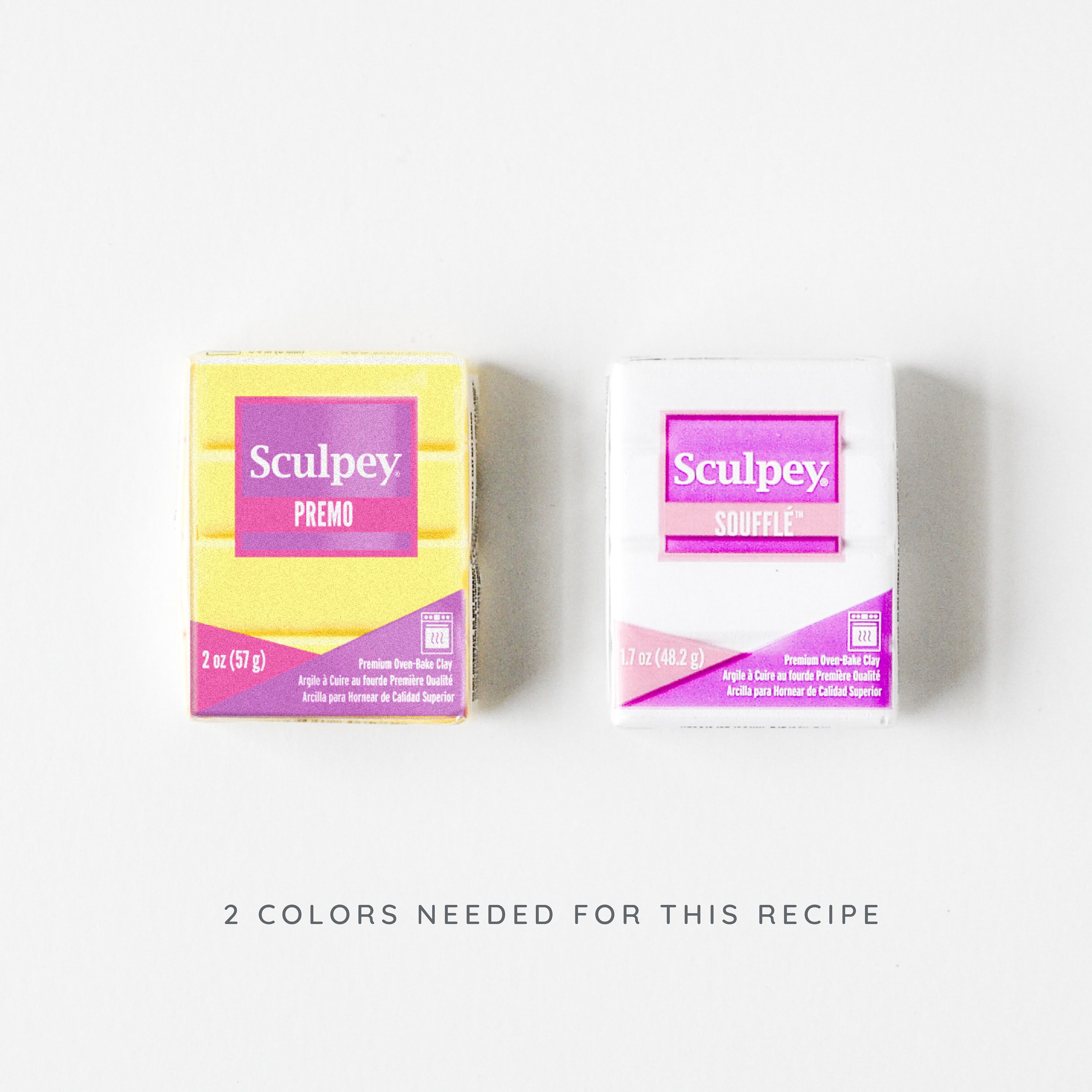Polymer Clay Color Recipe - Sculpey Souffle Copy Cat Canary - Polymer ...