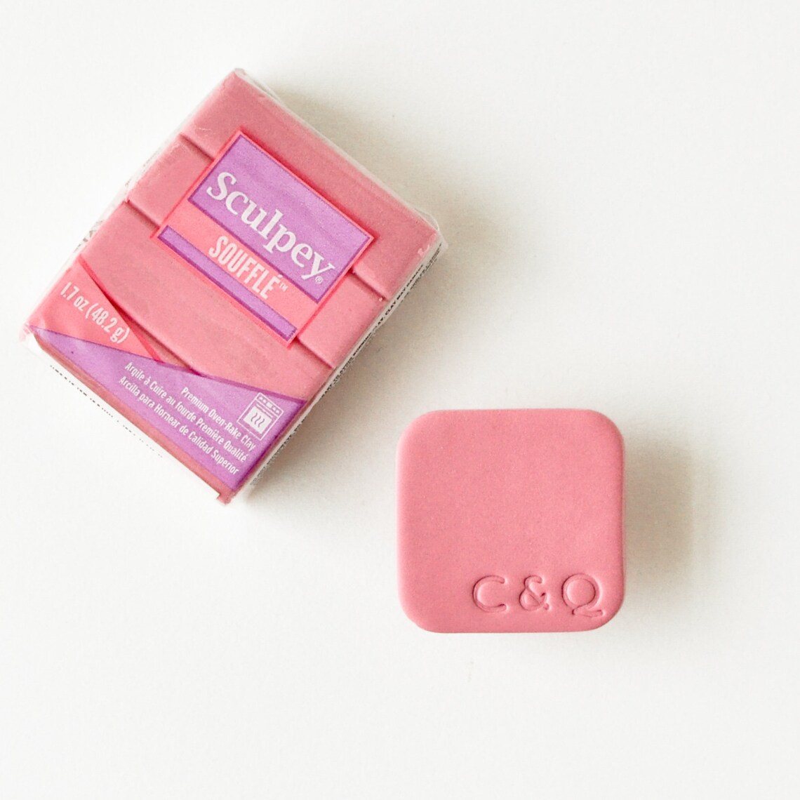 Polymer Clay Color Recipe - Sculpey Souffle Copy Cat Guava - Polymer ...