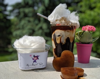 Organic Coffee Flavored Cotton Candy