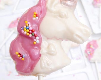 Set of 10 naturally colored lollipops