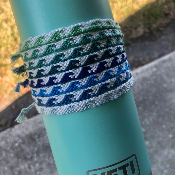 Wave Friendship Bracelet/Vsco/College/Custom