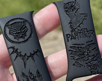 Black panther apple watch band discount