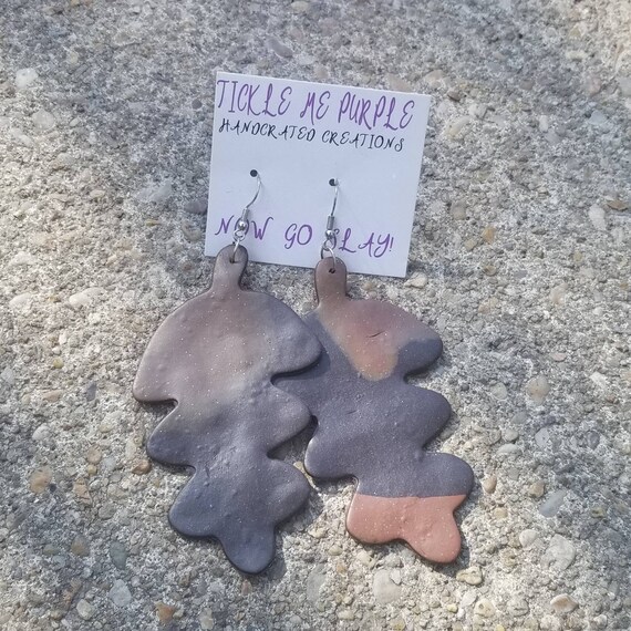 Its Fall Yall Clay Leaf Earrings
